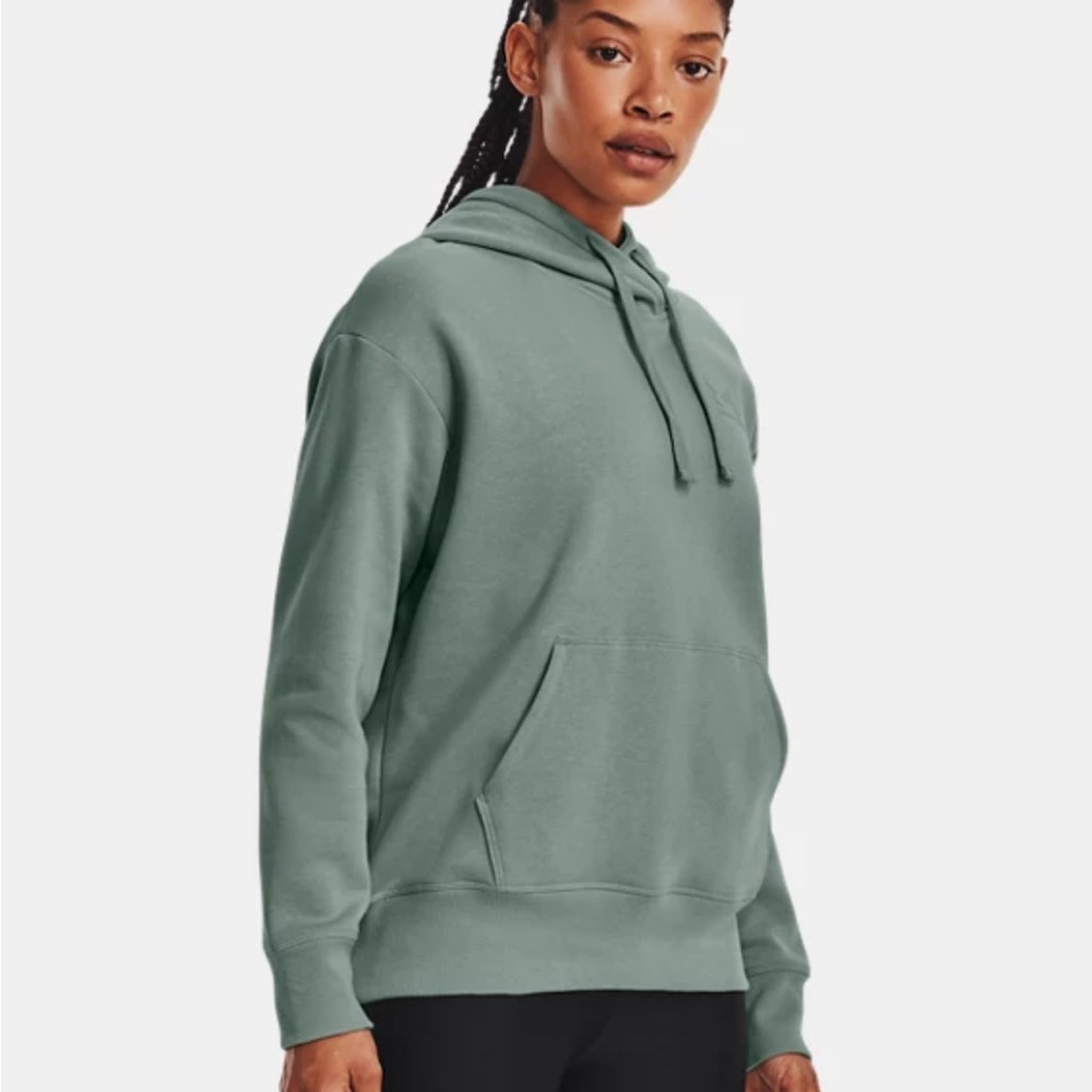NWT Under armour women’s rival fleece hoodie size small